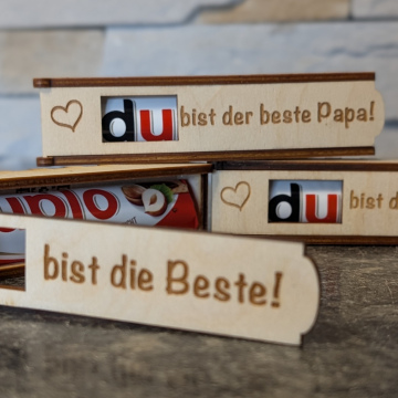 Geschenkbox für Schokoriegel (Duplo Box)